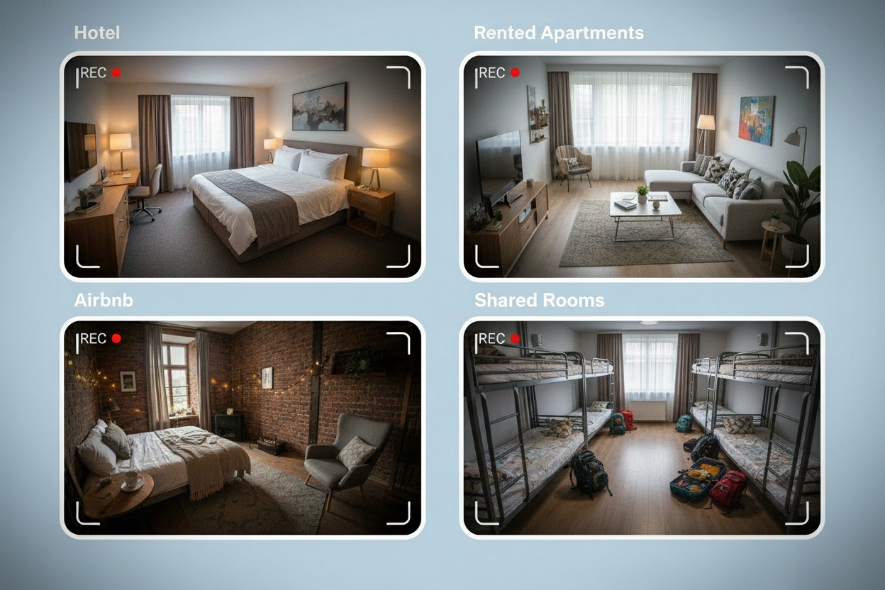 Privacy Guardian - CCTV com Quarto Compartilhado