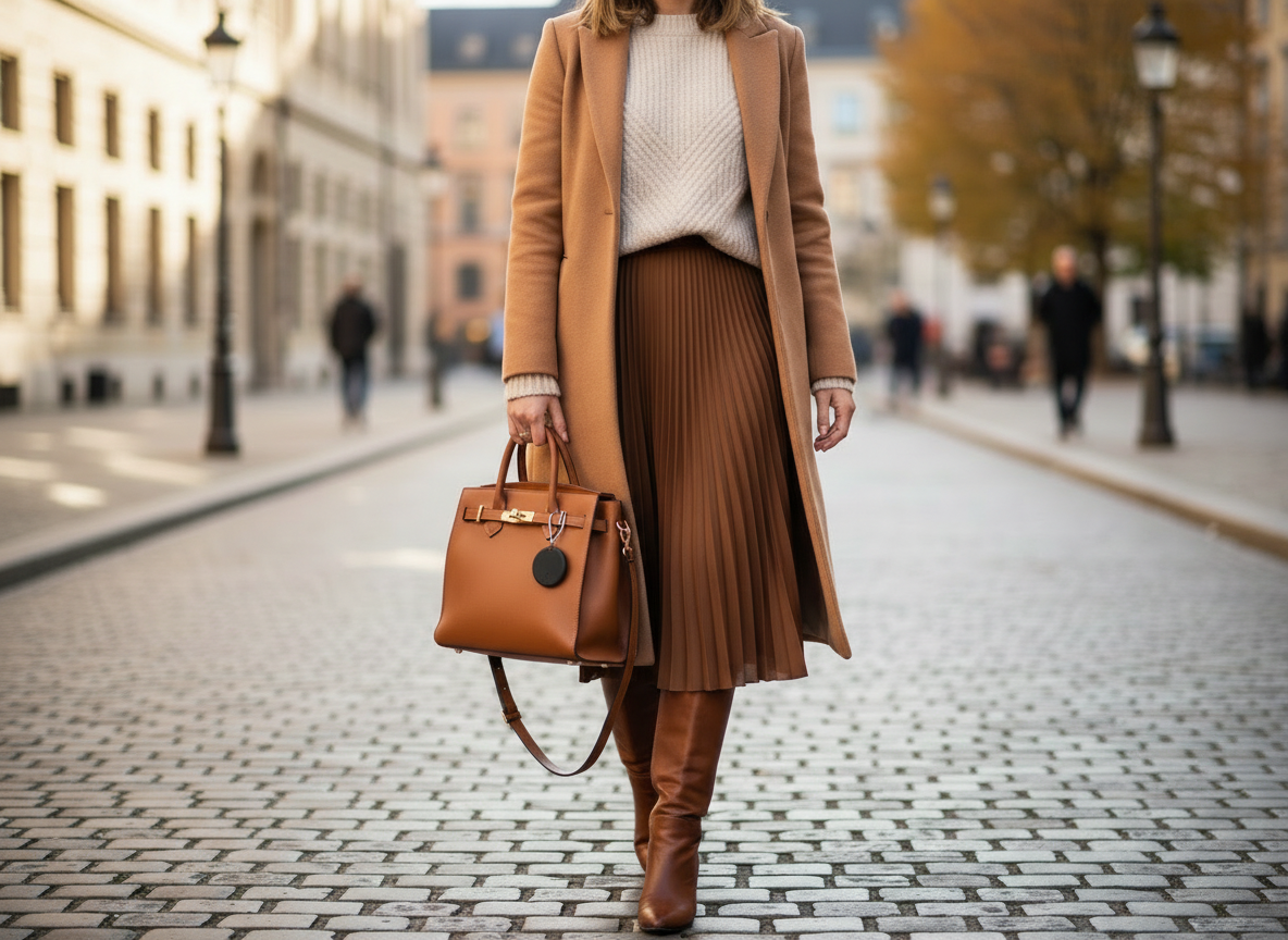 SoundSafe Preto - Mulher Elegante com Tamanho Real